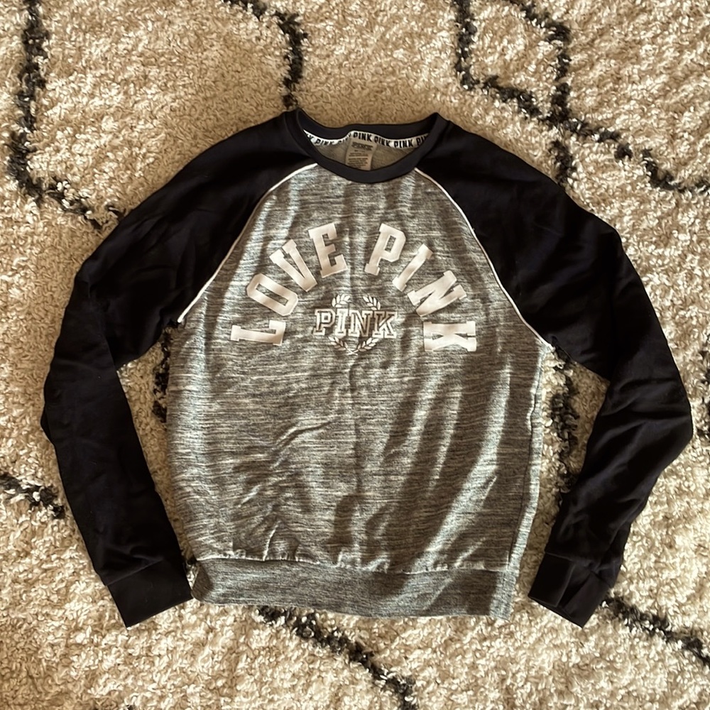 VS PINK crew neck sweater